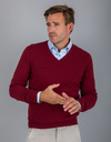 Gran Sasso pull met v-hals ---