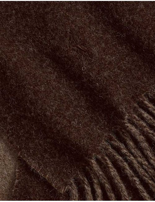 Reversible Wool-Blend Scarf