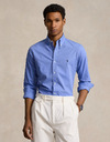 Custom fit stretch poplin Hemd
