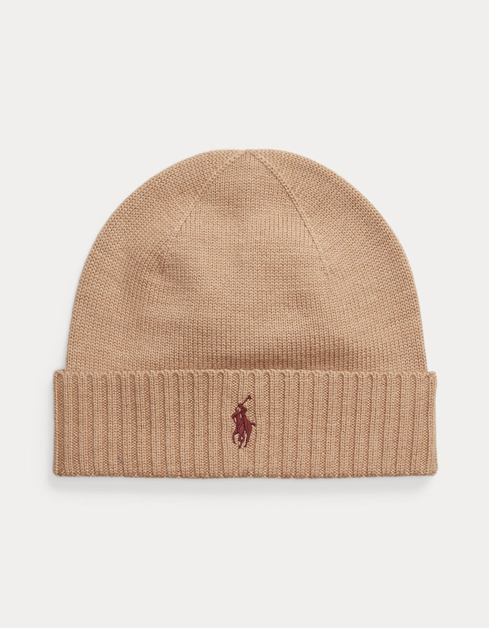 SIGNATURE PONY WOOL BEANIE