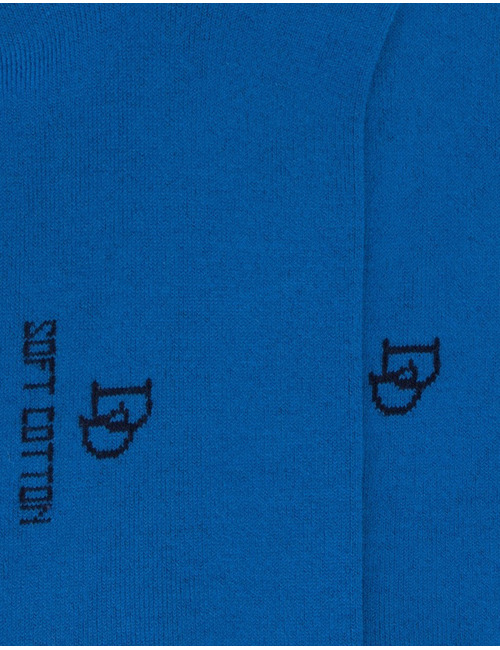 Heren Sokken Soft Cotton - Blauw