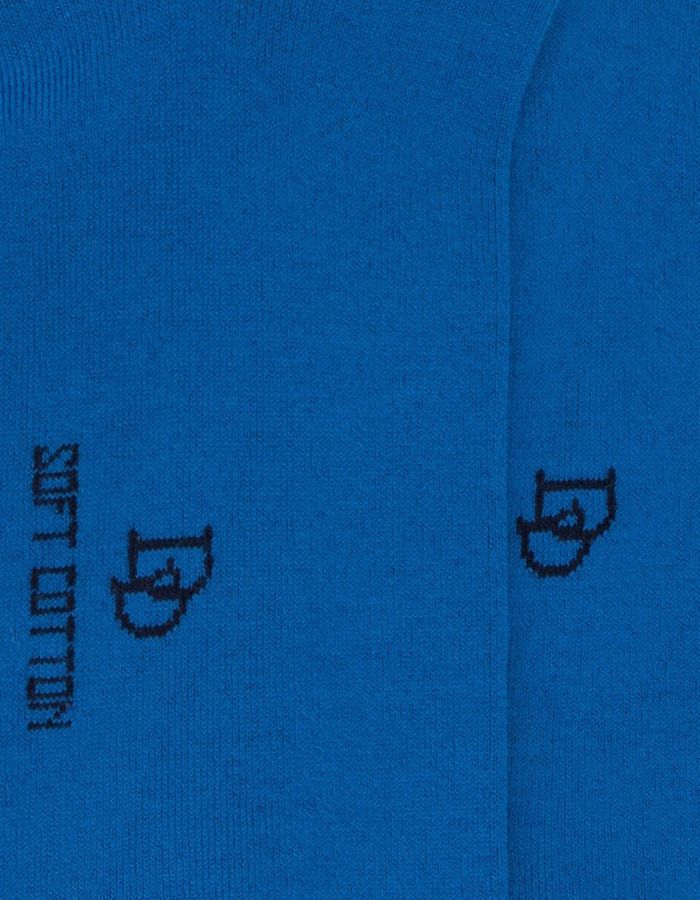 Heren Sokken Soft Cotton - Blauw