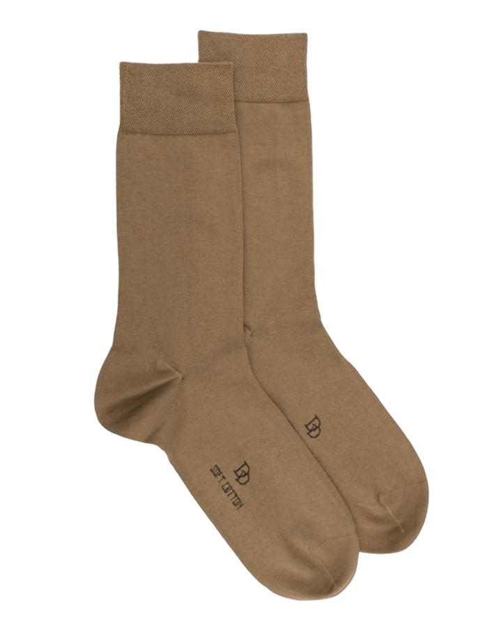 Heren Sokken Soft Cotton - Baobab Beige