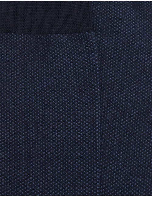 Heren Sokken Caviar van Merinowol - Blauw






