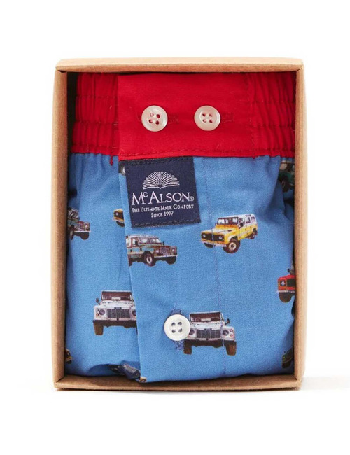 Men Boxershort Landy light blue