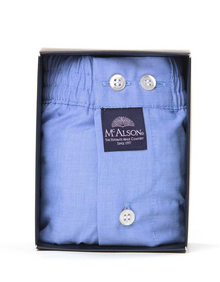 Men Boxershort Klassiek babyblauw