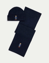 POLO BEAR BEANIE & SCARF GIFT SET