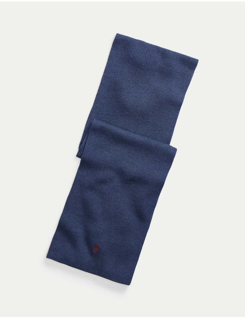 SIGNATURE PONY WOOL SCARF