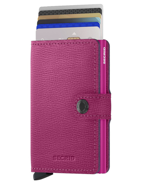 Secrid Miniwallet Portemonnee Crisple fuchsia