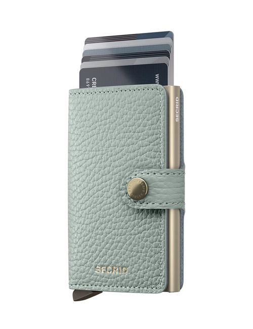 Secrid Miniwallet Pebble sea green