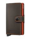 Secrid Miniwallet Matte Truffle & Orange