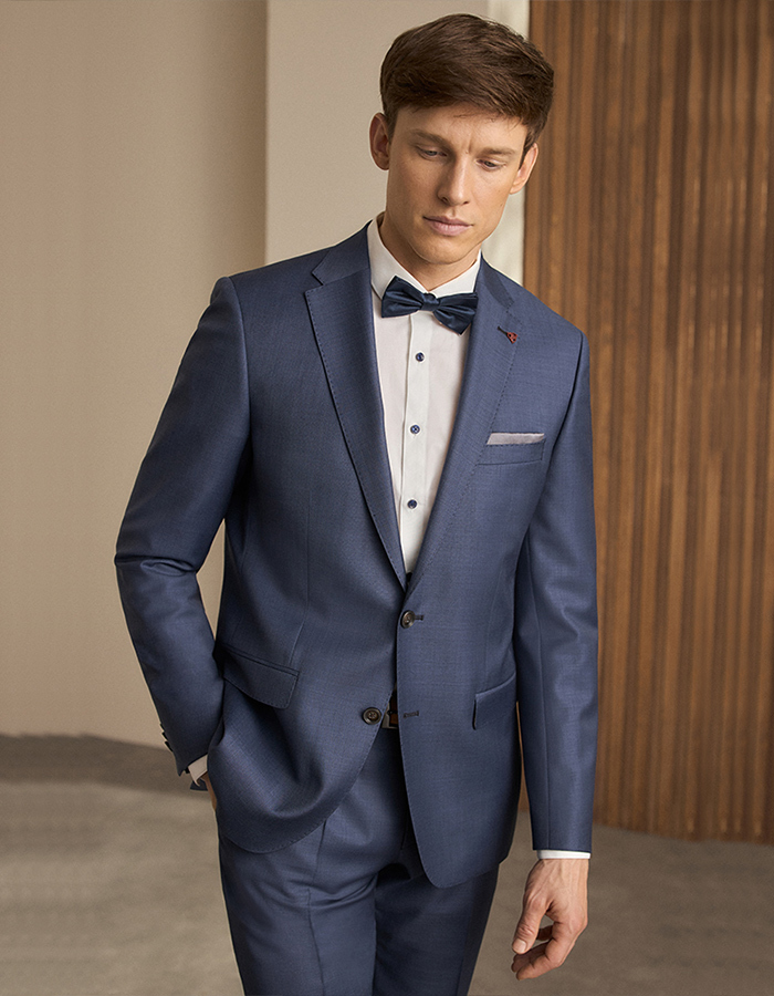 Kostuumvest Slim Fit 55009 Guabello Motion 120's Natural Stretch 