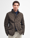 Barbour Powell Quilted Jas Olijf