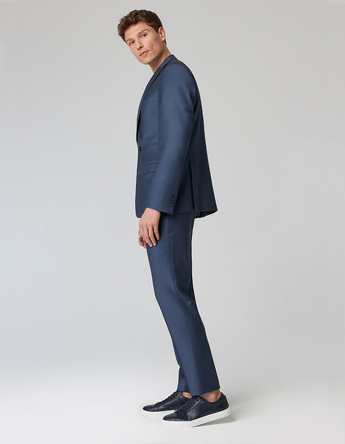 Roy Robson kostuumvest blauw