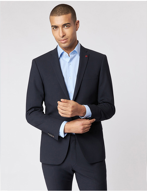 Roy Robson kostuumvest blauw