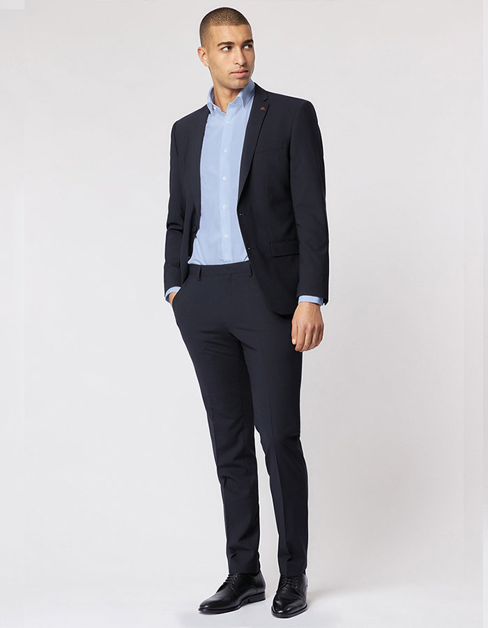 Roy Robson kostuumbroek blauw