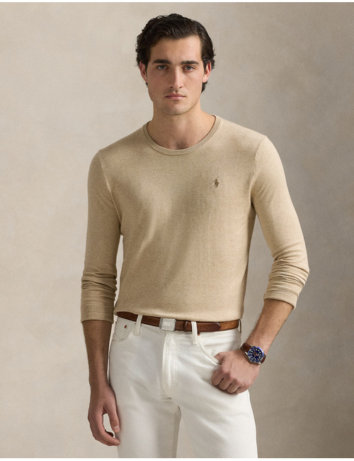 Slim Fit Gebreide Katoenen Trui