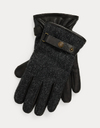 Wollen en schapenvacht handschoenen met kasjmieren voering