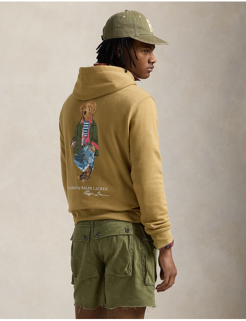 Polo Bear fleece hoodie  