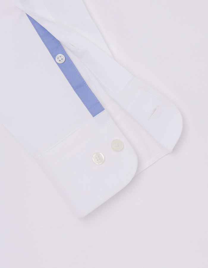 Hackett modern fit hemd wit