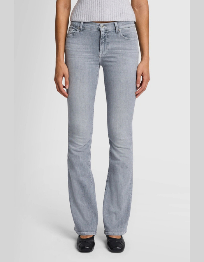 7 For All Mankind regular fit jeans grijs
