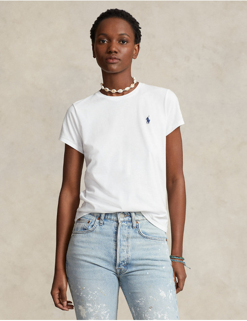 Ralph Lauren Dames t-shirt korte mouw wit