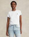 Ralph Lauren Dames t-shirt korte mouw wit