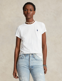 Ralph Lauren Dames t-shirt korte mouw wit