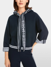 Marccain lange mouw sweater marine