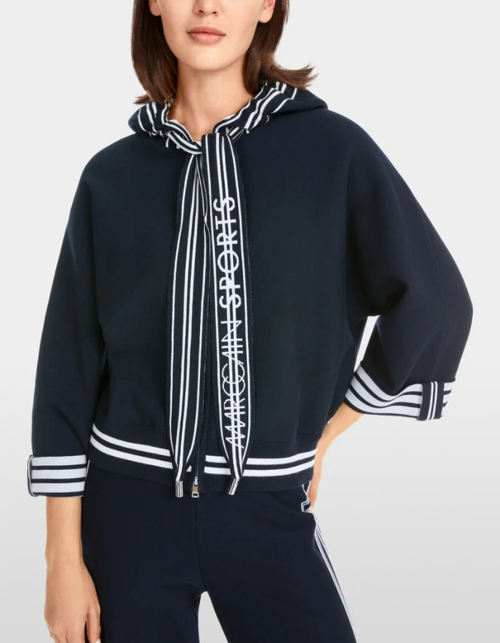 Marccain lange mouw sweater marine