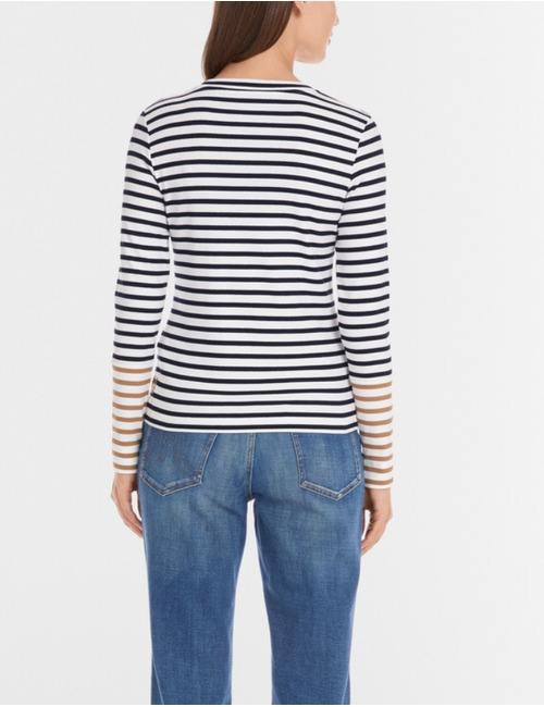 Marccain t-shirt lange mouw wit