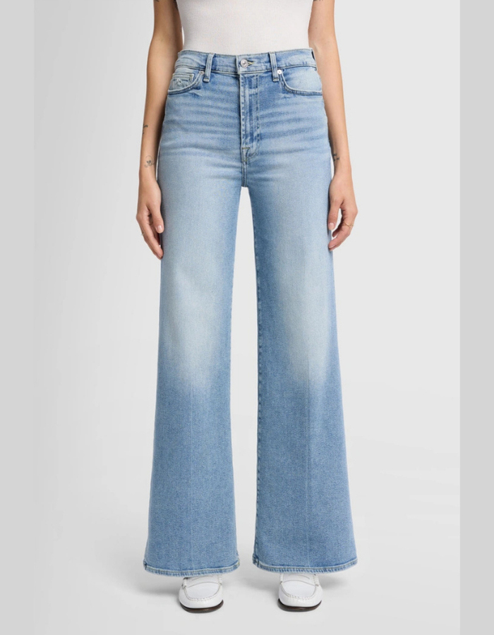 7 For All Mankind regular fit jeans lichte washing