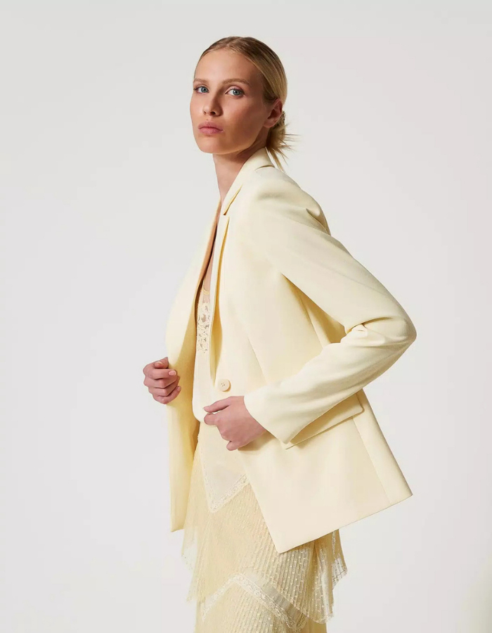 Twinset blazer ecru