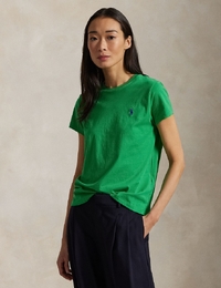 Ralph Lauren Dames t-shirt korte mouw groen