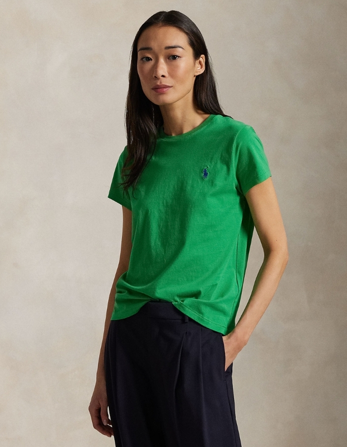 Ralph Lauren Dames t-shirt korte mouw groen