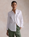 Ralph Lauren Dames lange mouw bloes wit