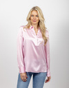 Herzen's lange mouw bloes roze