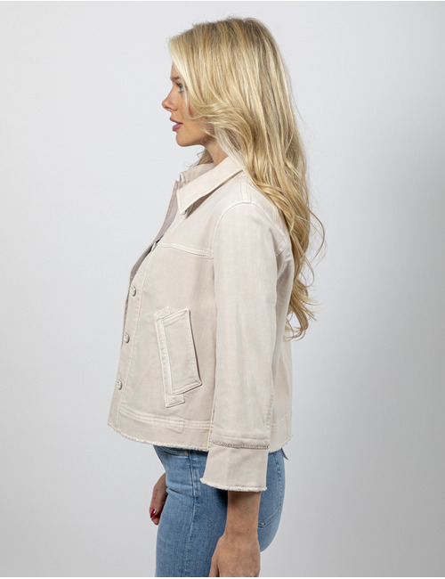 Marccain jeansjas beige