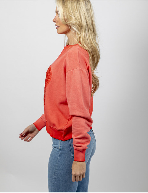 Grace lange mouw sweater roze