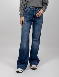 7 For All Mankind regular fit jeans donkere washing