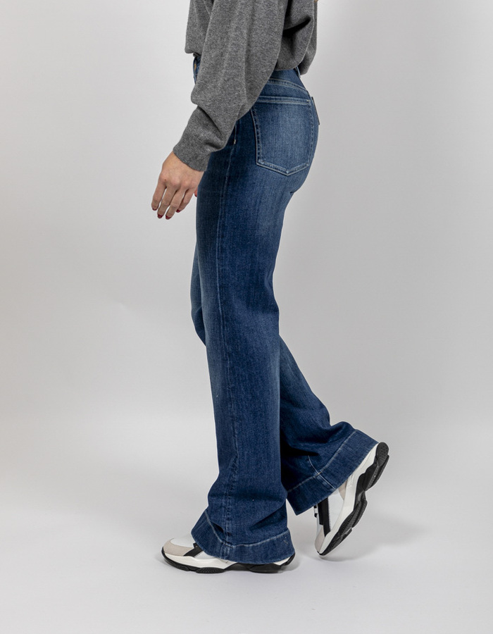 7 For All Mankind regular fit jeans donkere washing
