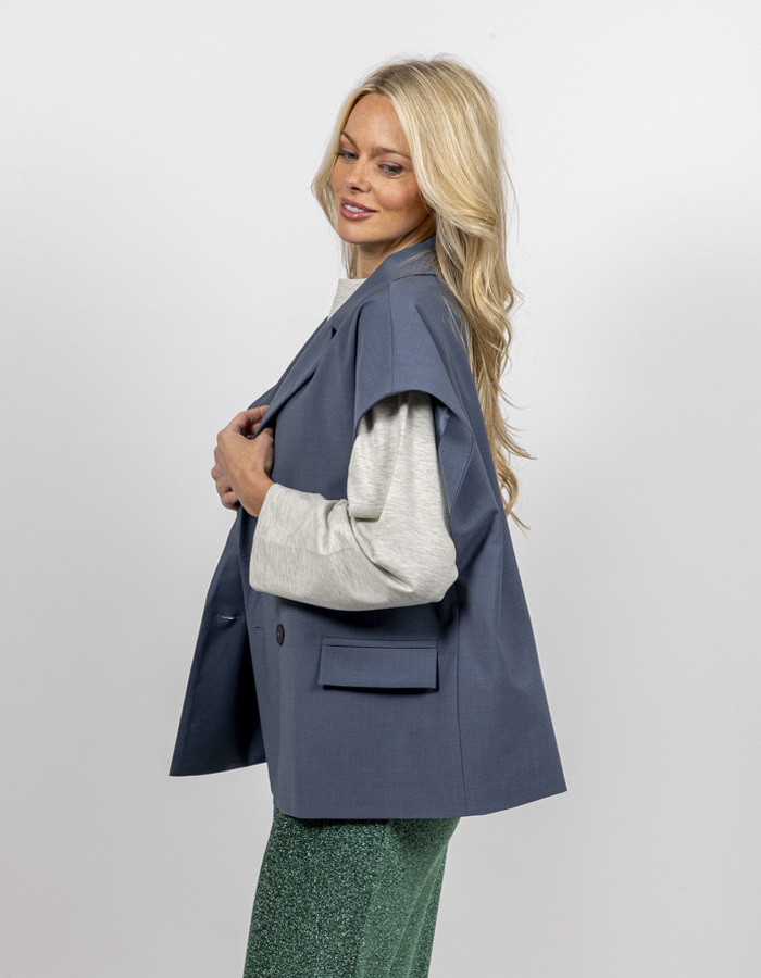 Studio Clique jas blauw