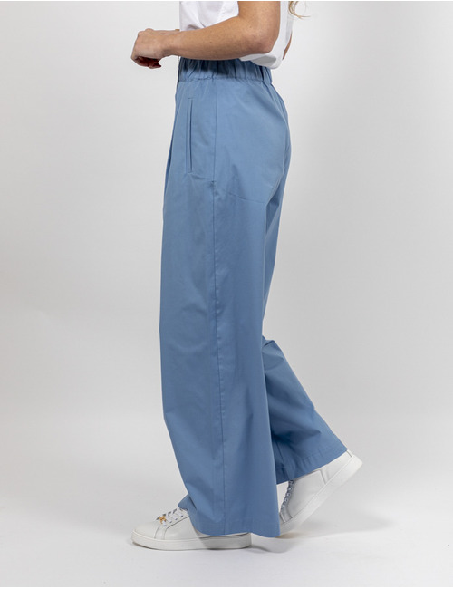 Semi Couture broek met elatische band blauw
