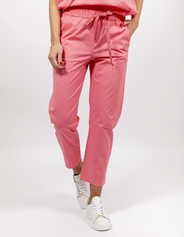 Semi Couture broek met elatische band fuschia