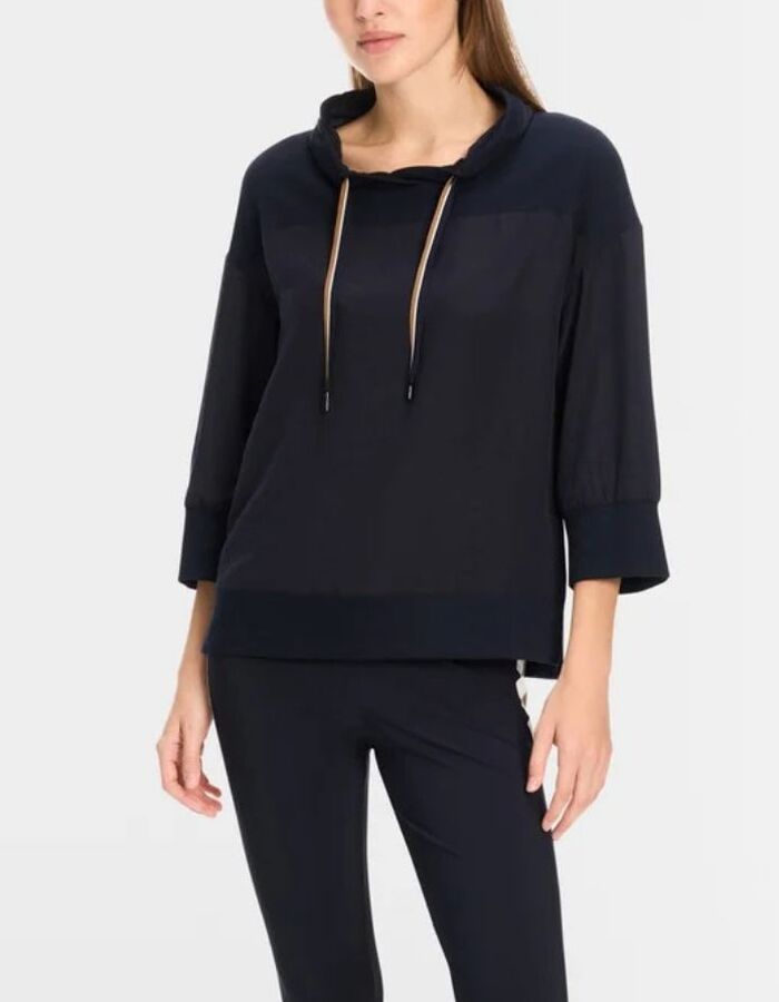 Marccain lange mouw bloes marine