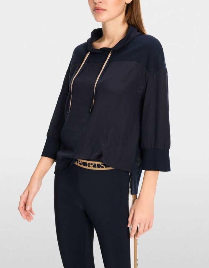 Marccain lange mouw bloes marine
