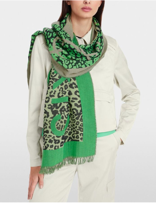 Marccain sjaals leopard