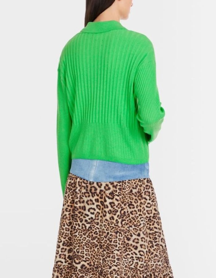 Marccain lange mouw pull groen
