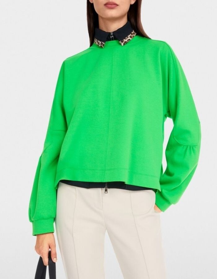 Marccain lange mouw sweater groen
