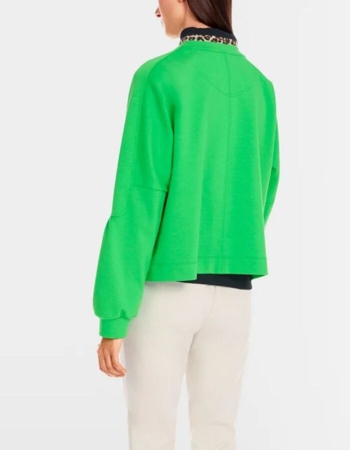 Marccain lange mouw sweater groen